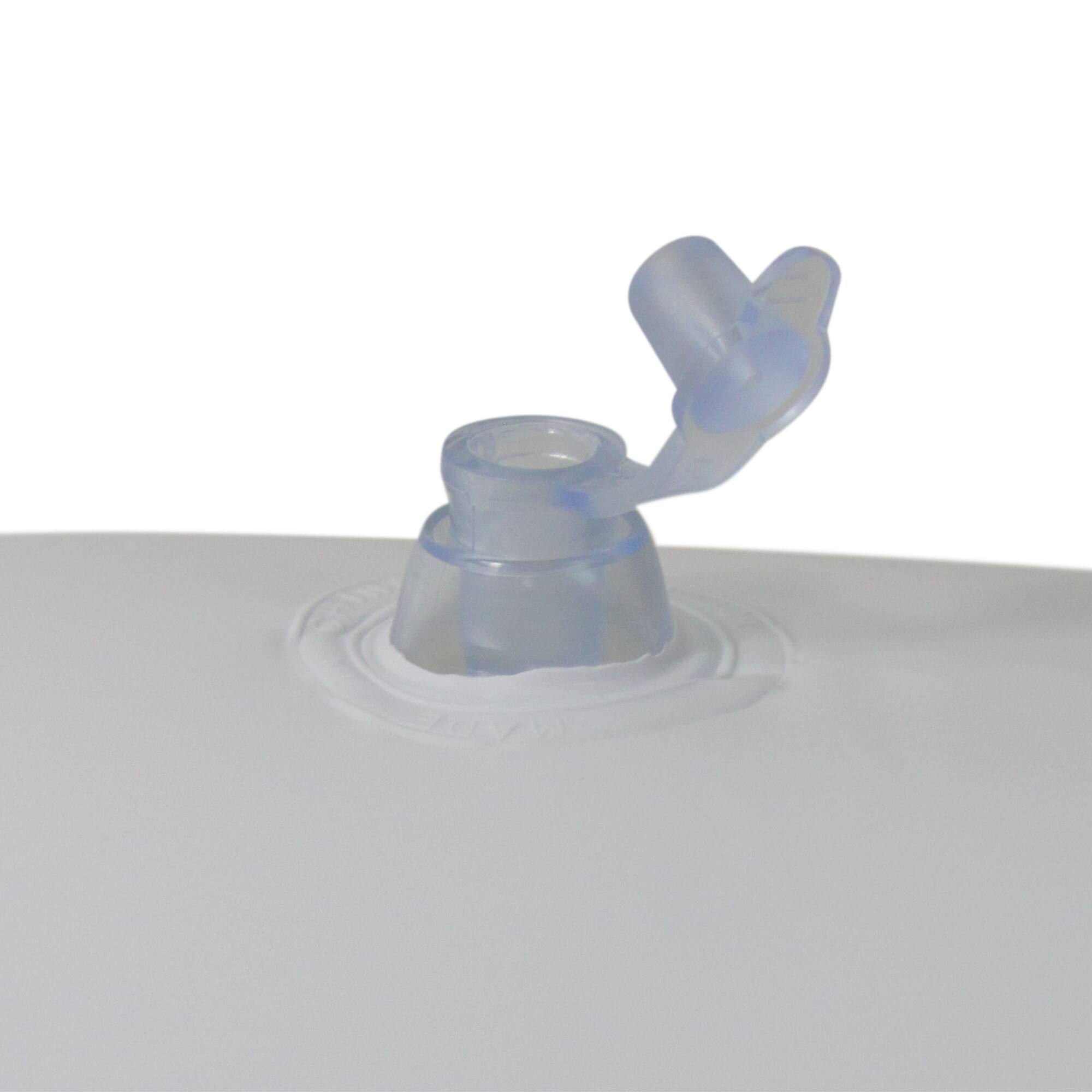 47" Green & Clear Geometric Inflatable Pool Inner Tube Ring